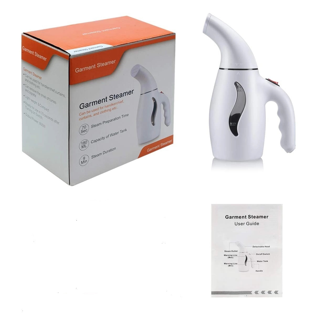 Handheld Garment Steamer Portable Mini Steam Iron For Household Use