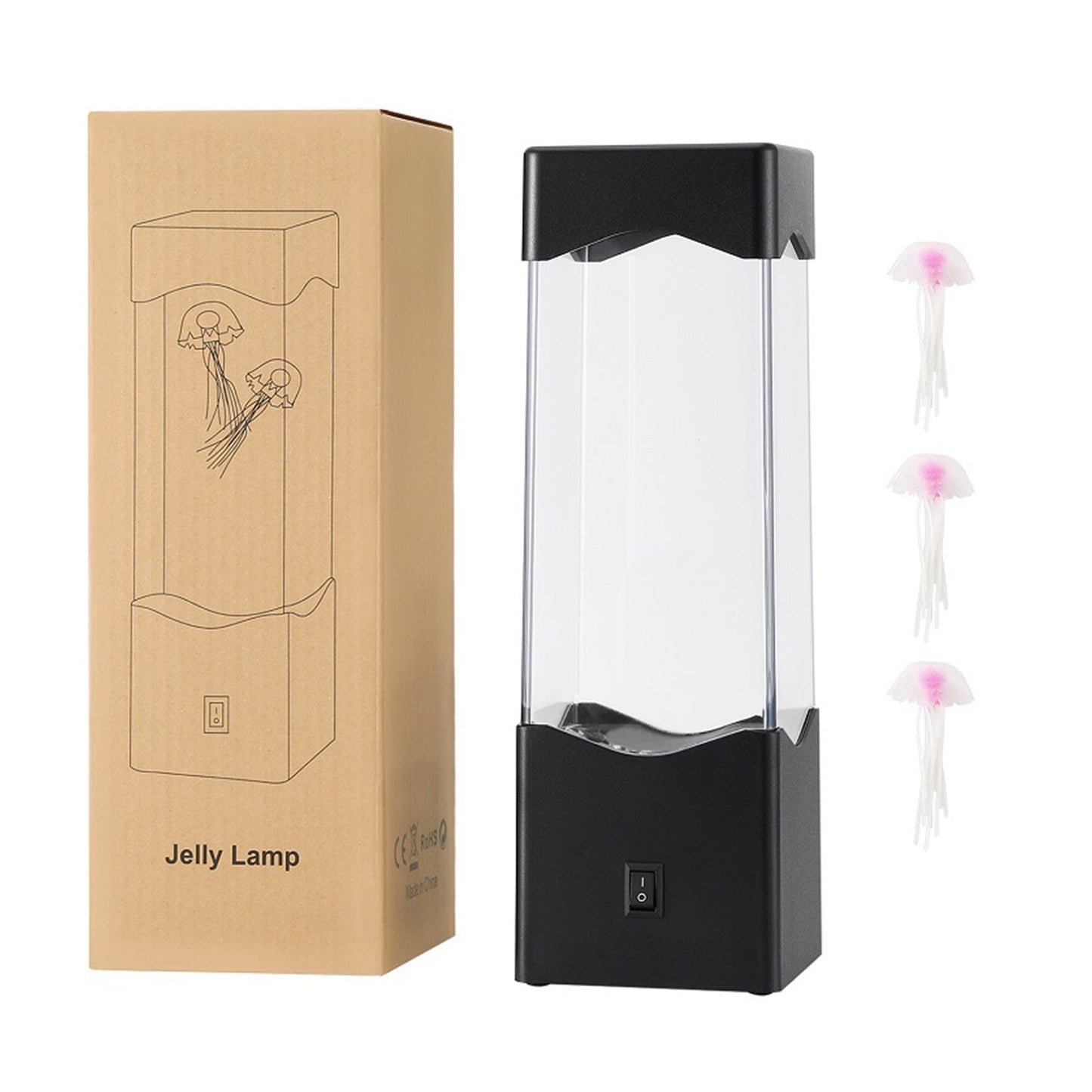 Led Colorful Mute Simulation Jellyfish Lamp Modern Home Gift Smart Table Lamp Small Night Lamp null