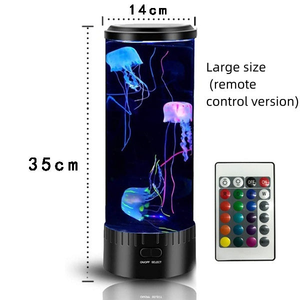Jellyfish Lamp USB Colorful LED Color Changing Home Atmosphere Small Night Lamp null