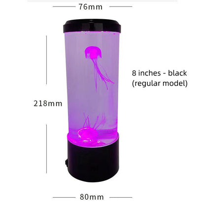 Jellyfish Lamp USB Colorful LED Color Changing Home Atmosphere Small Night Lamp null