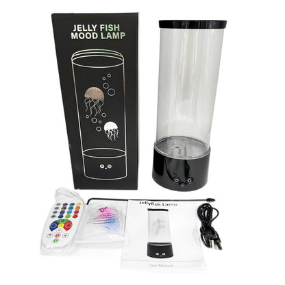 Remote Control Jellyfish Lamp Mute Led Color Changing Bedroom null