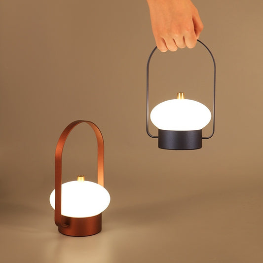 Portable Small Night Lamp Outdoors Convenient Charging Decorative Table Lamp