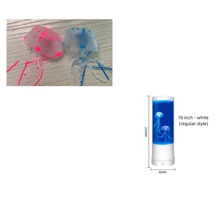 Jellyfish Lamp USB Colorful LED Color Changing Home Atmosphere Small Night Lamp null