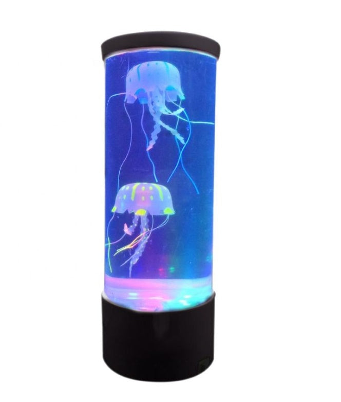 LED Jellyfish Night Light USB Charging Children Night Lamp Color Changing Relaxing Desktop Table LED Lamps Kids Christmas Gift null