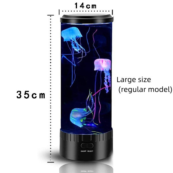 Jellyfish Lamp USB Colorful LED Color Changing Home Atmosphere Small Night Lamp null