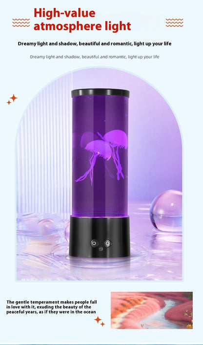 Medium Jellyfish Lamp Mute LED Color Changing null