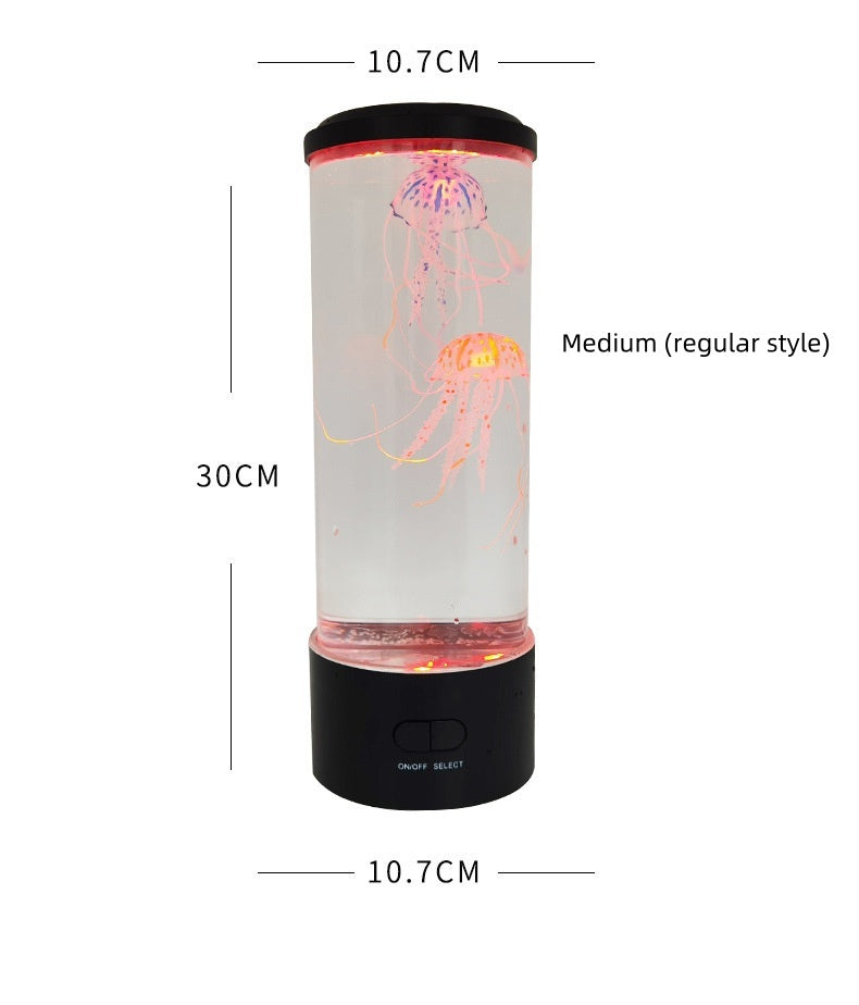 Jellyfish Lamp USB Colorful LED Color Changing Home Atmosphere Small Night Lamp null