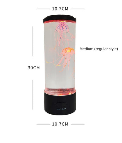 Jellyfish Lamp USB Colorful LED Color Changing Home Atmosphere Small Night Lamp null