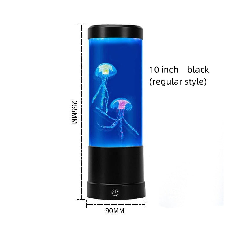 Jellyfish Lamp USB Colorful LED Color Changing Home Atmosphere Small Night Lamp null