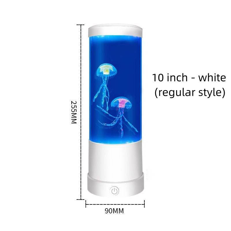 Jellyfish Lamp USB Colorful LED Color Changing Home Atmosphere Small Night Lamp null